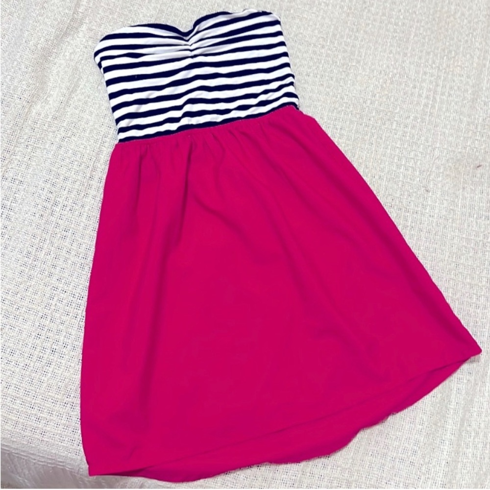 Roxy strapless dress